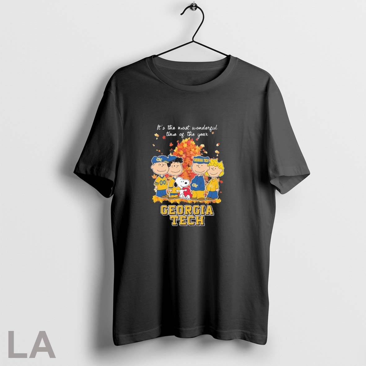 Original Georgia Tech And Peanuts Character Its The Most Wonderful Time Of The Year - clothing by TeeHivey.com