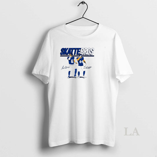Original Giants Jaxson Dart Cam Skattebo Celebration Pose Signature Ny Giants - clothing by TeeHivey.com