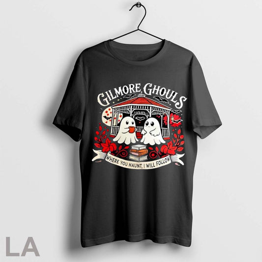 Original Gilmore Ghouls Where You Haunt I Will Follow Halloween T Shirt