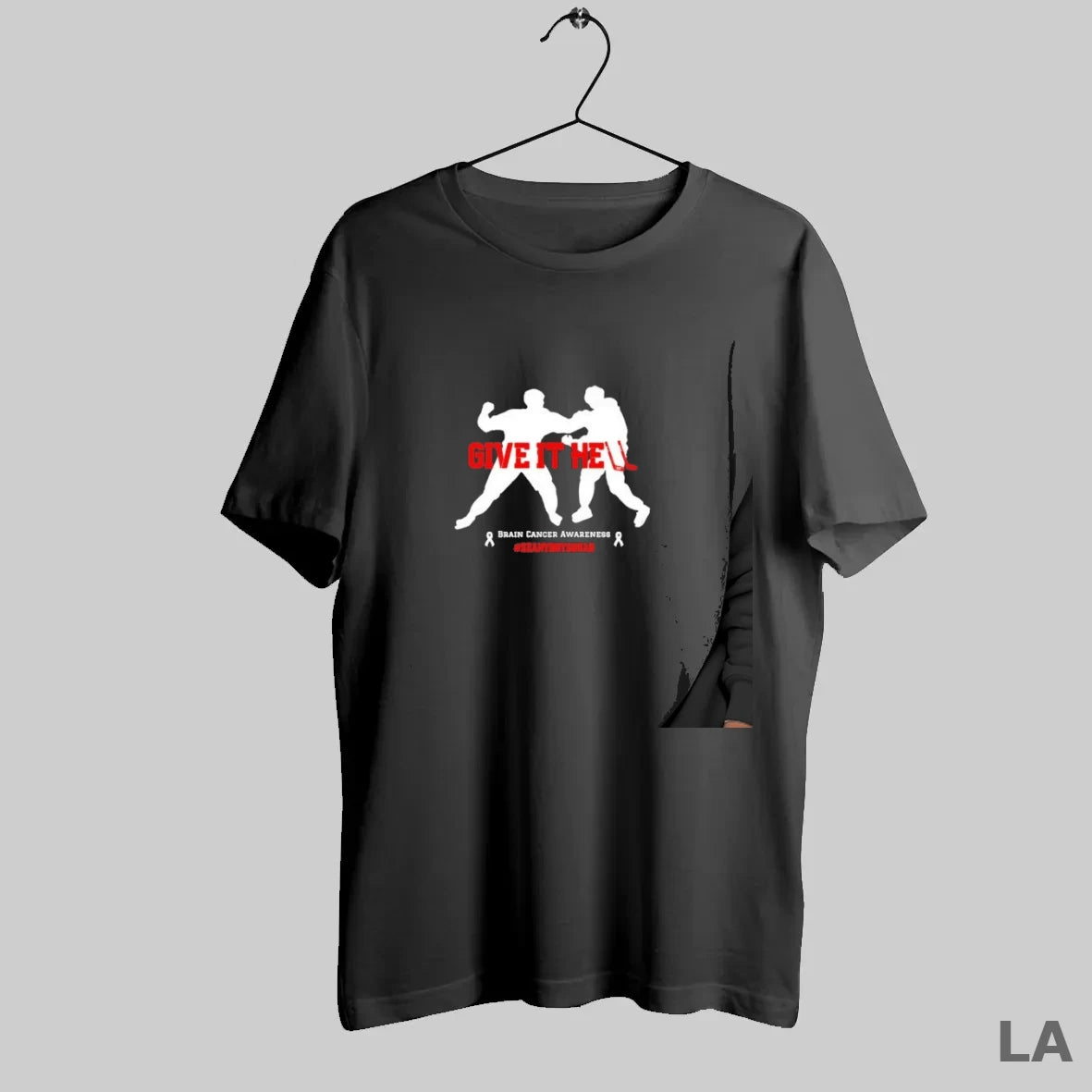 Original Give It Hell Brain Cancer Awareness - clothing by TeeHivey.com