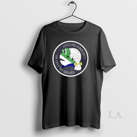 Original Give Me Ribberty Or Give Me Death Logo - clothing by TeeHivey.com