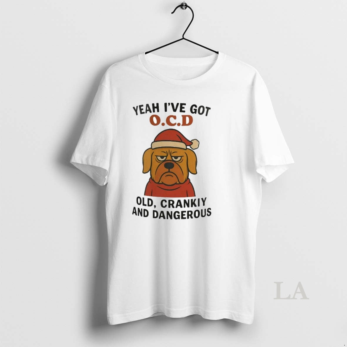 Original Golden Retriever Yeah Ive Got Ocd Old Cranky Dangerous Christmas - clothing by TeeHivey.com