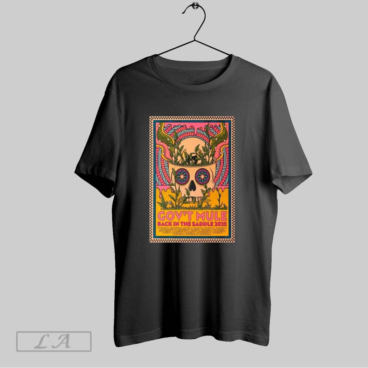 Original Gov Mule Back In The Saddle Tour With Jj Grey Mofro Poster