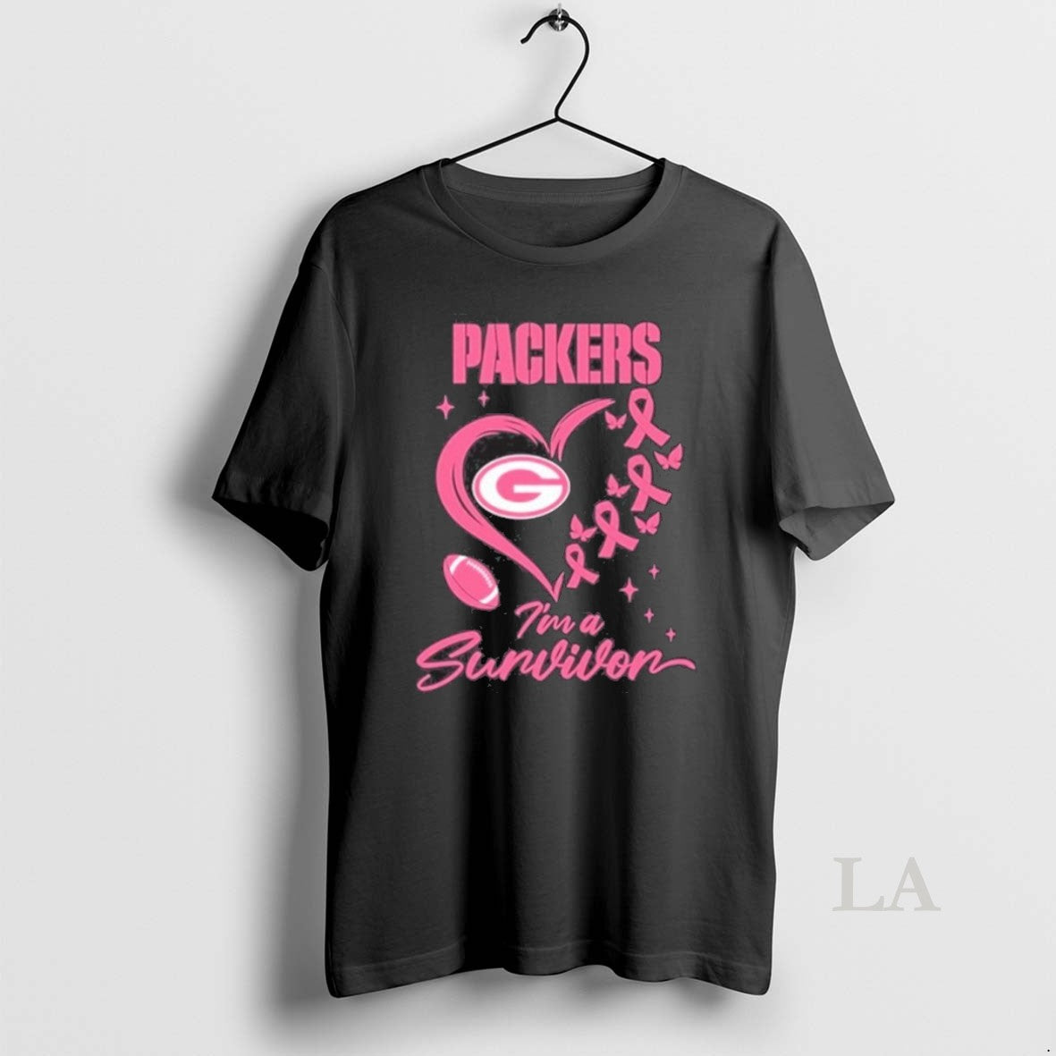 Original Green Bay Packers Heart Logo Im A Survivor Ball - clothing by TeeHivey.com