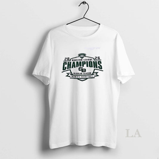 Original Green Bay Phoenix 2026 Horizon League Womens Basketball Regular Season Champions