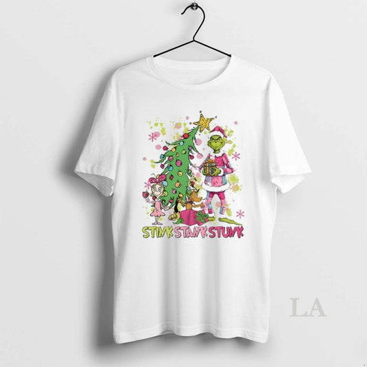 Original Grinch Santa Hat Stink Stank Stunk Merry Christmas - clothing by TeeHivey.com