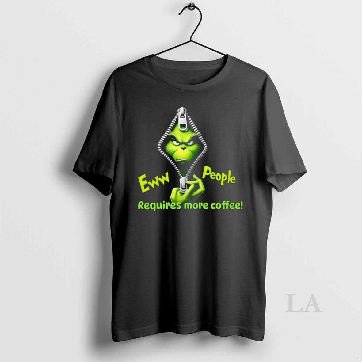 Original Grinch Eww People Require More Coffee - clothing by TeeHivey.com