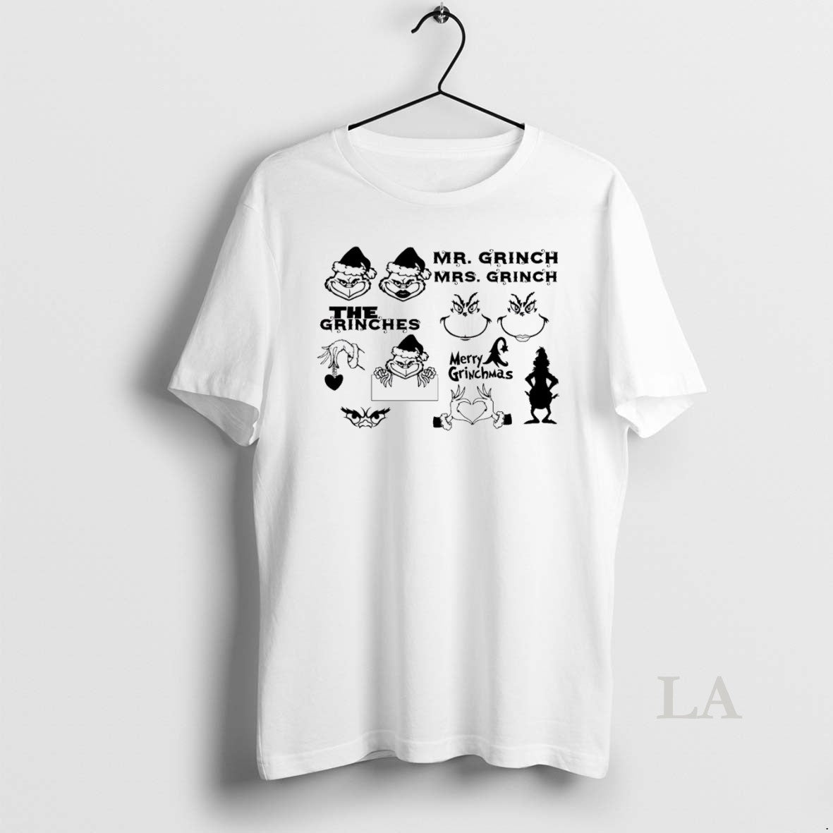 Original Grinchy Mr Mrs Festive Grinchmas Christmas White - clothing by TeeHivey.com