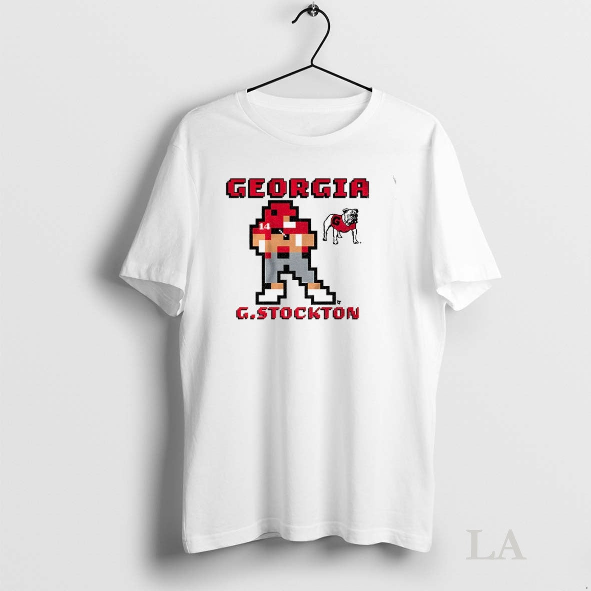 Original Gunner Stockton 8 Bit Retro Baller Georgia Bulldogs Football 2025 - clothing by TeeHivey.com