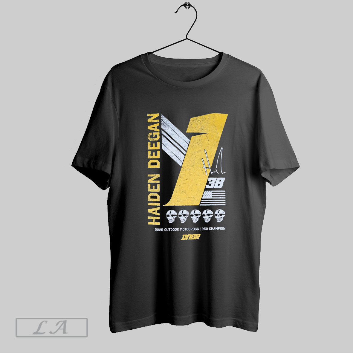 Original Haiden Deegan 2025 Outdoor Motocross 250 Champions - clothing by TeeHivey.com