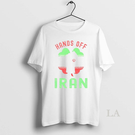 Original Hands Off Iran Stand With Iran Political Protest Statement
