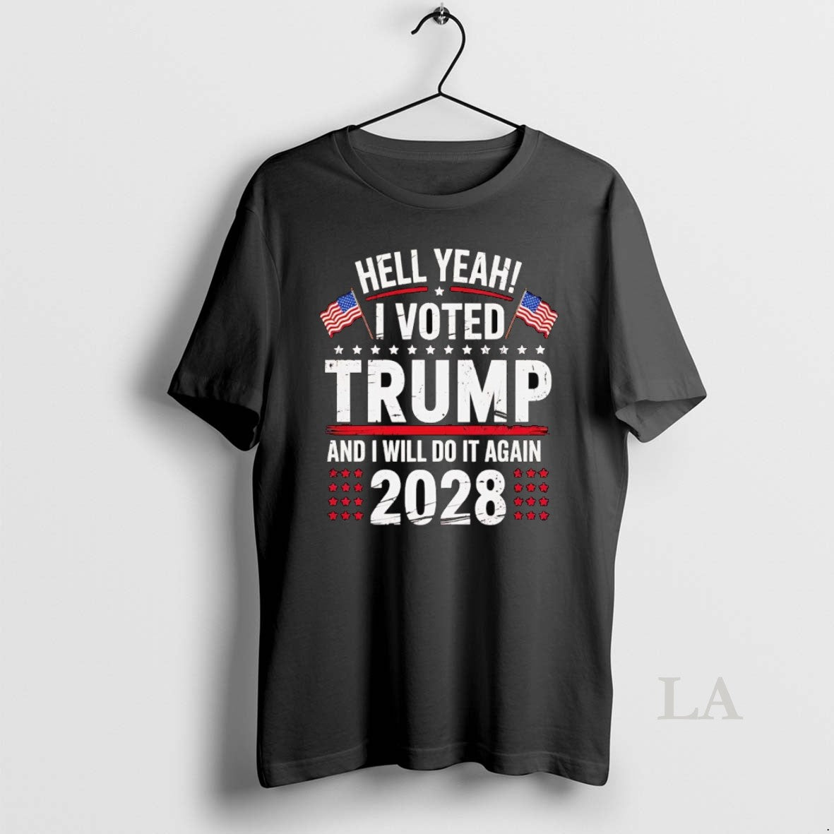 Original Hell Yeah I Voted Trump And I Will Do It Again 2028 - clothing by TeeHivey.com
