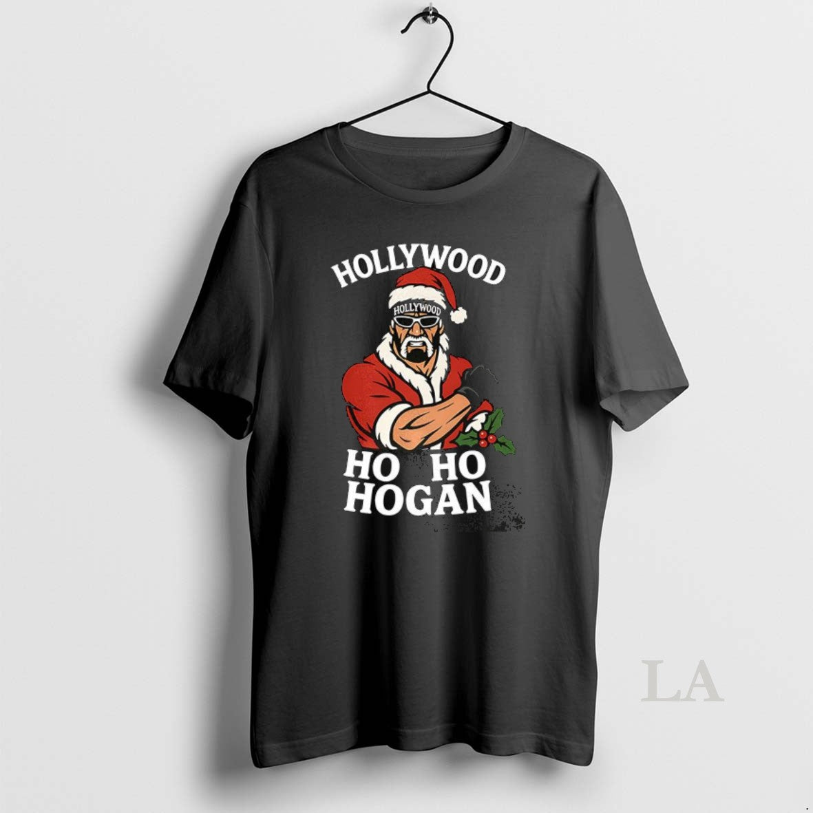 Original Hollywood Ho Ho Hogan Merry Christmas Tribute - clothing by TeeHivey.com