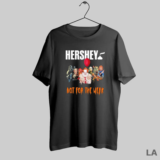 Original Horror Characters X Hershey Not For The Weak Halloween - clothing by TeeHivey.com