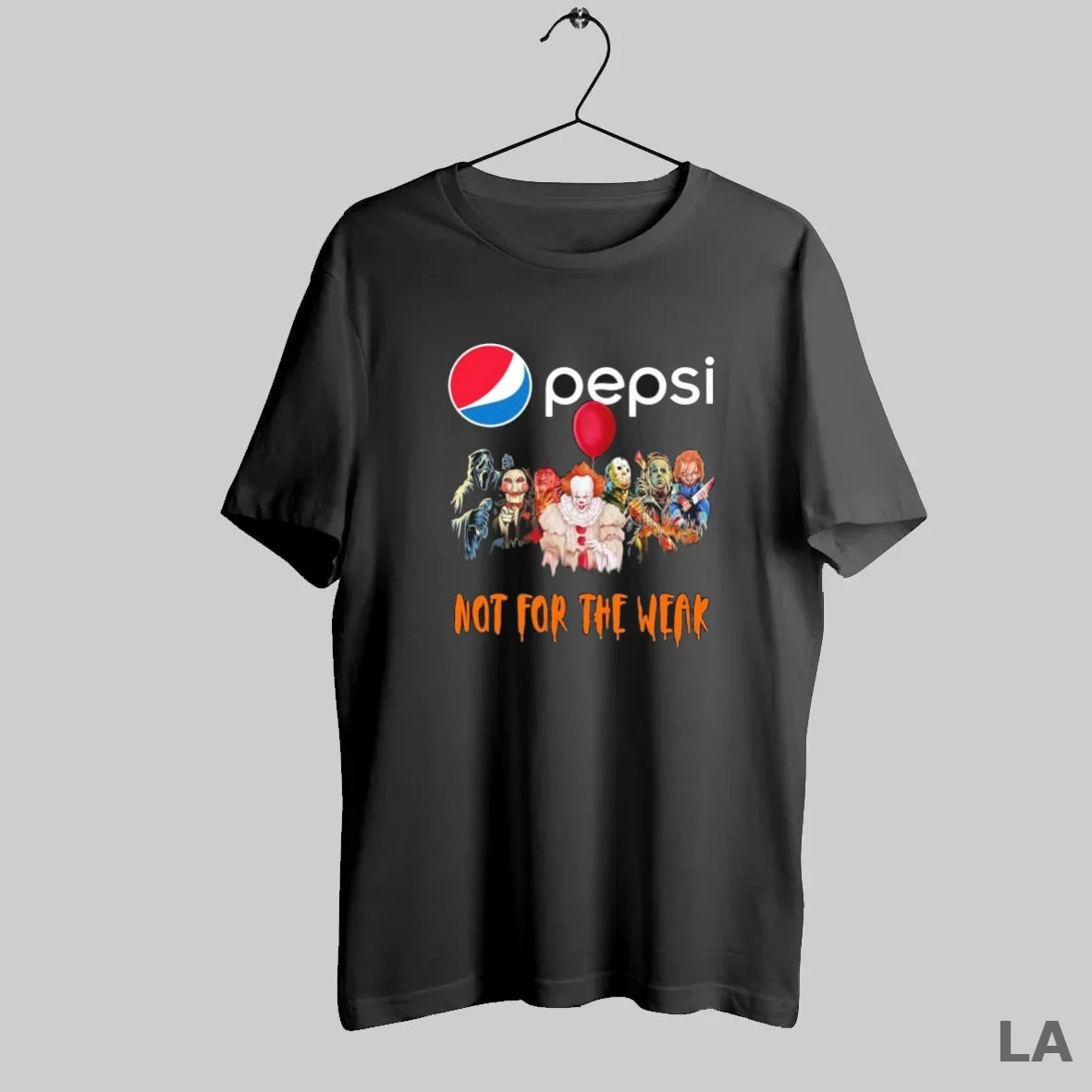 Original Horror Characters X Pepsi Not For The Weak Halloween - clothing by TeeHivey.com