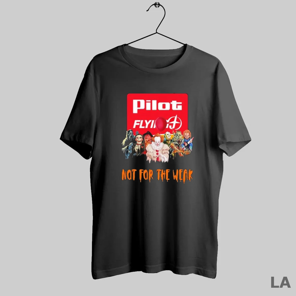 Original Horror Characters X Pilot Flying Not For The Weak Halloween - clothing by TeeHivey.com