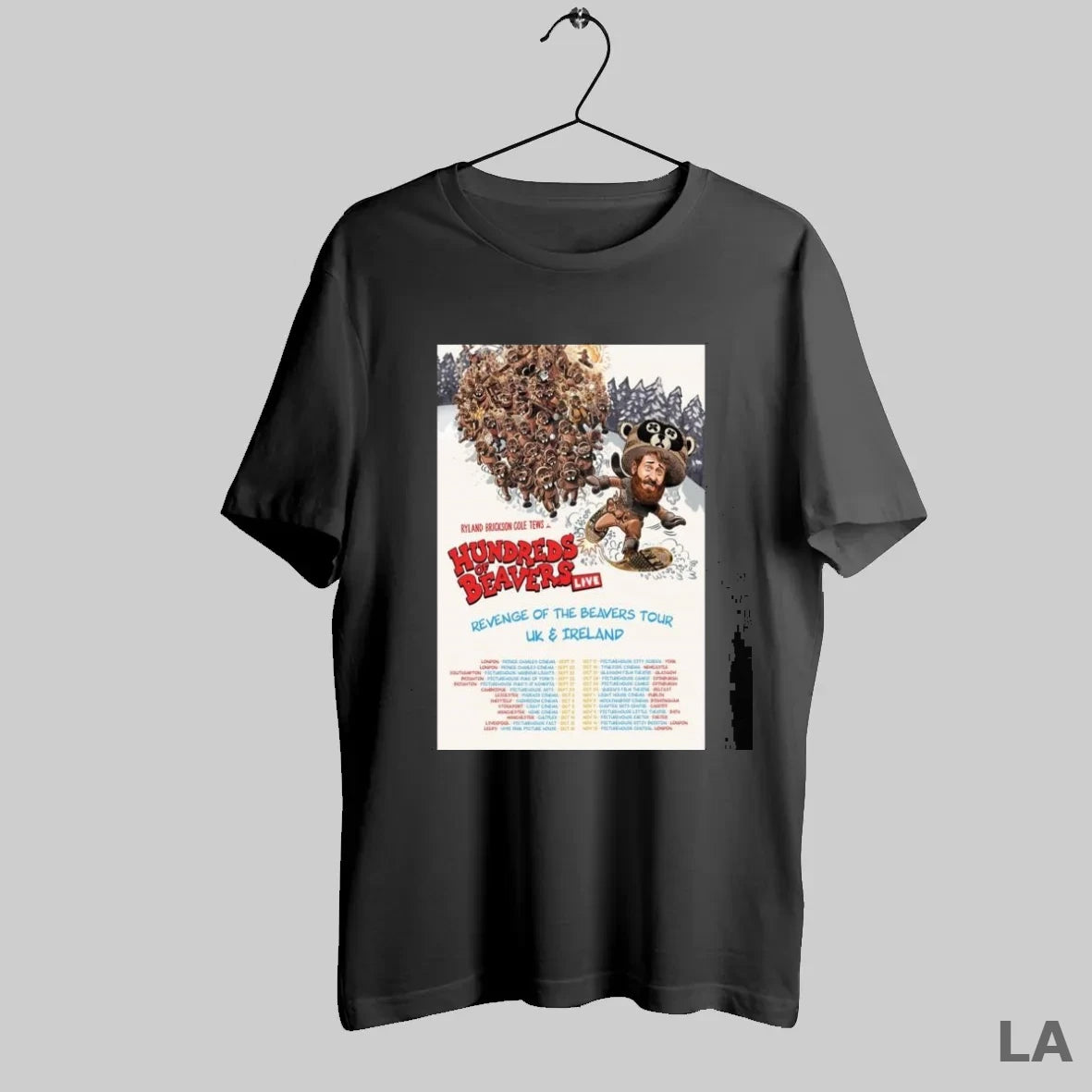 Original Hundreds Of Beavers Live Revenge Of The Beavers Tour Uk Ireland 2025 - clothing by TeeHivey.com