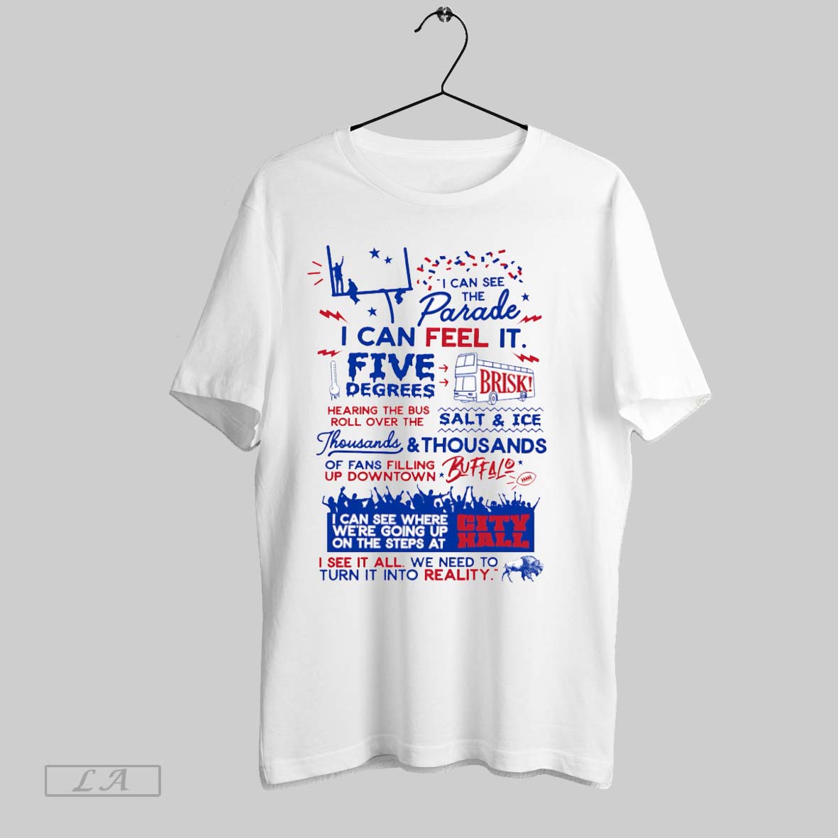 Original I Can See The Parade I Can Feel It Five Degrees - clothing by TeeHivey.com