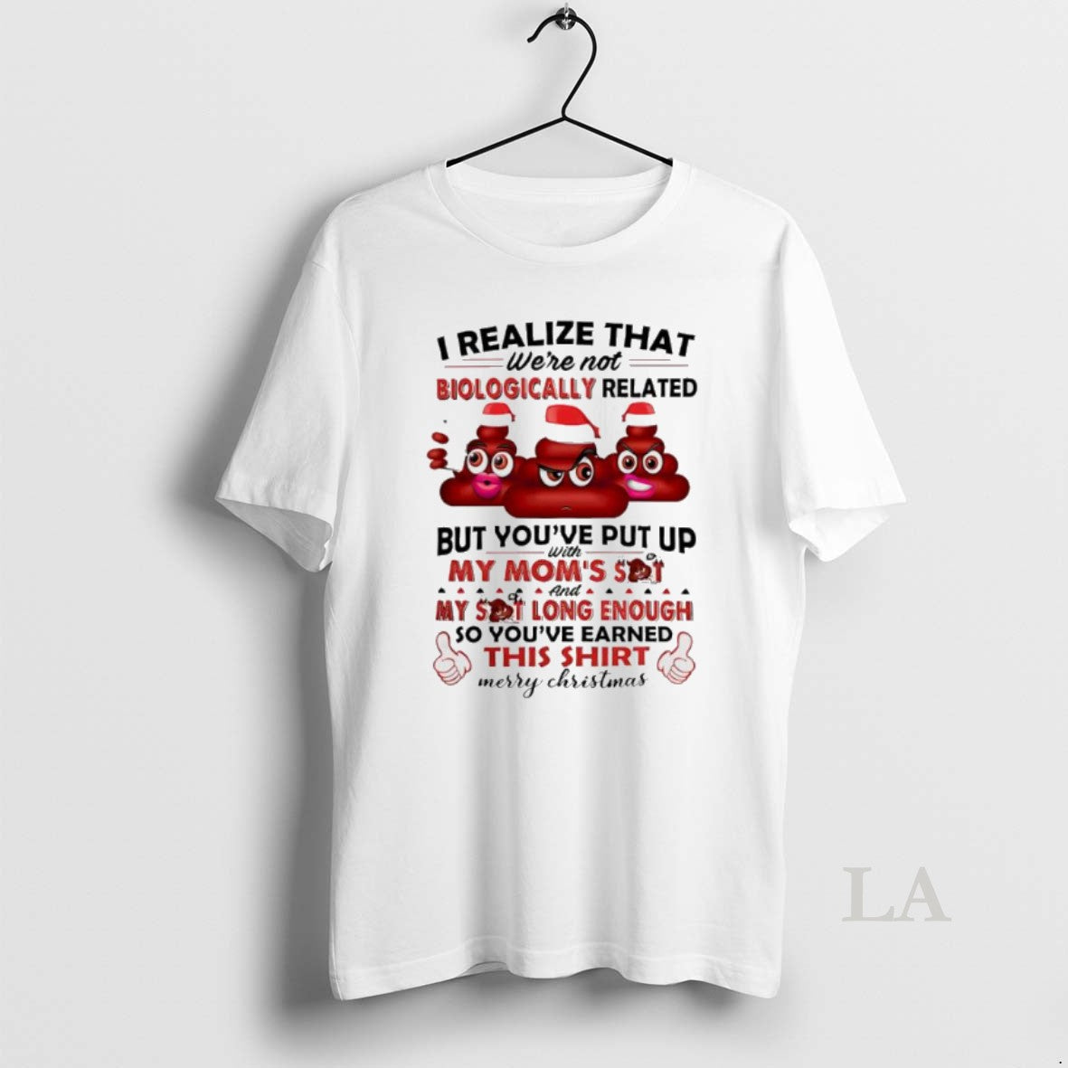 Original I Realize That Were Not Biologically Related Merry Christmas - clothing by TeeHivey.com