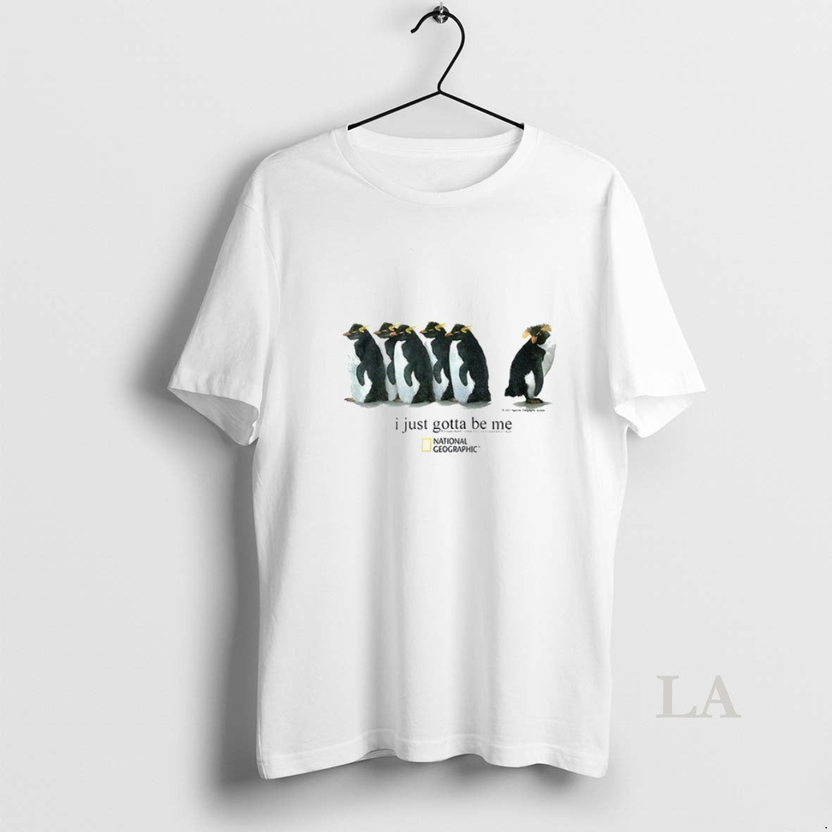 Original I Just Gotta Be Me Penguins National Geographic - clothing by TeeHivey.com