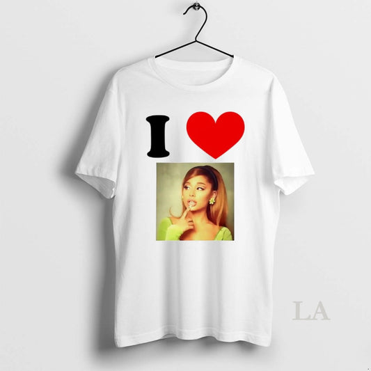 Original I Love Ariana Heart Music Lover - clothing by TeeHivey.com