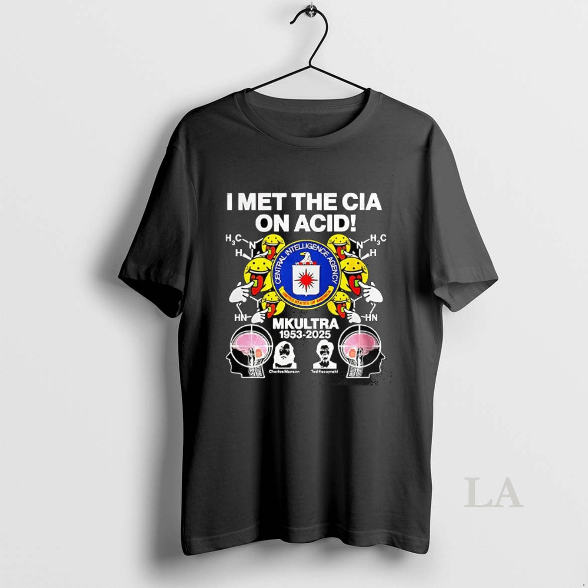Original I Met The Cia On Acid Mkultra 1953 2025 Charles Manson And Ted Kaczynski - clothing by TeeHivey.com