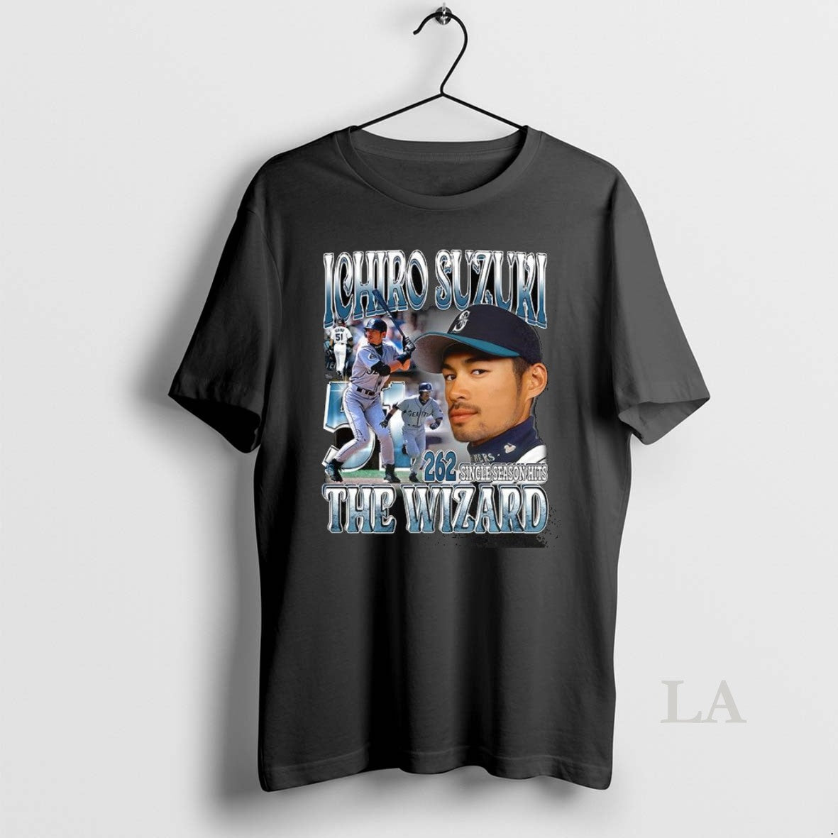 Original Ichiro Suzuki The Wizard 262 Single Season Hits - clothing by TeeHivey.com