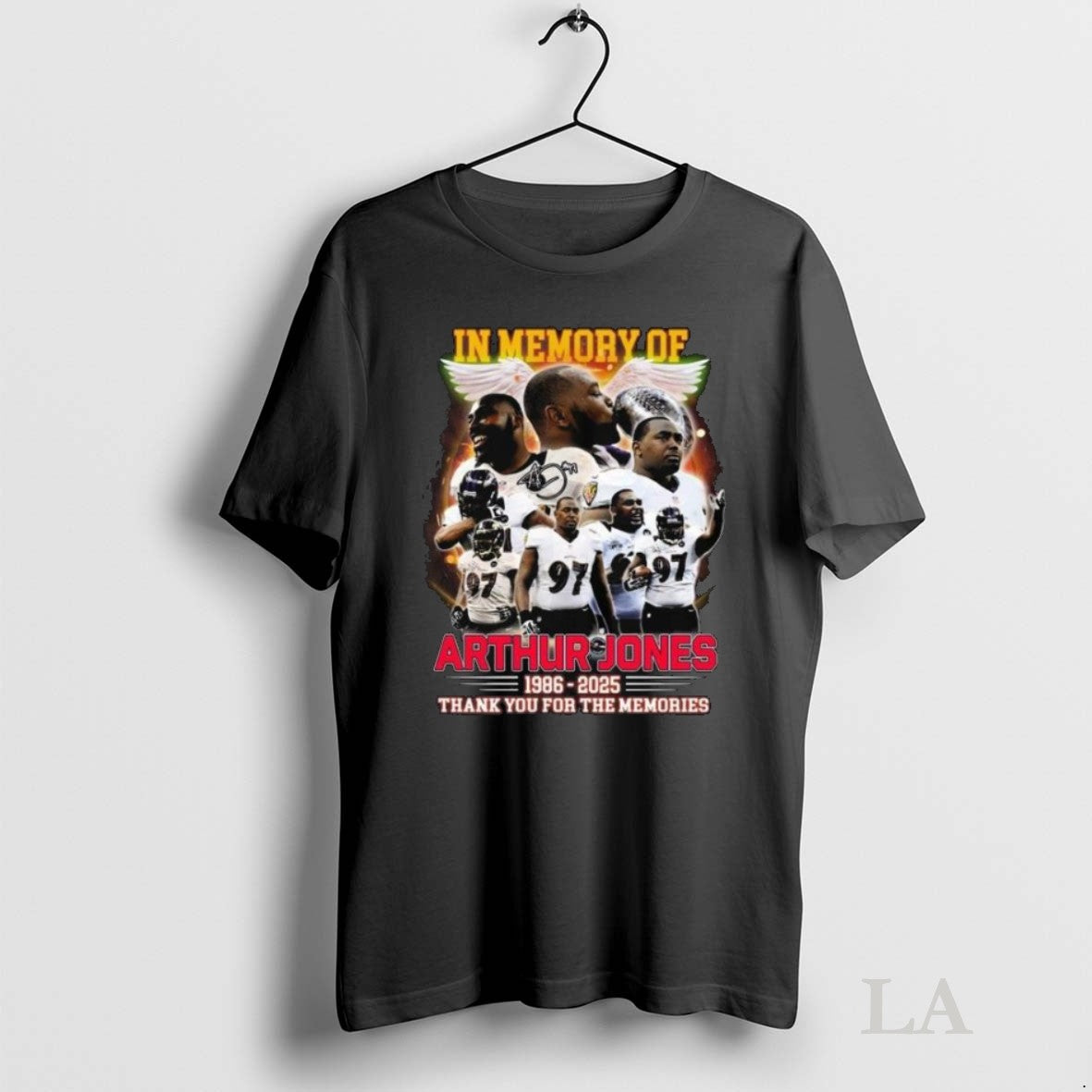 Original In Memory Of Arthur Jones Baltimore Ravens 2025 Thank You Signature Long Sleve - clothing by TeeHivey.com