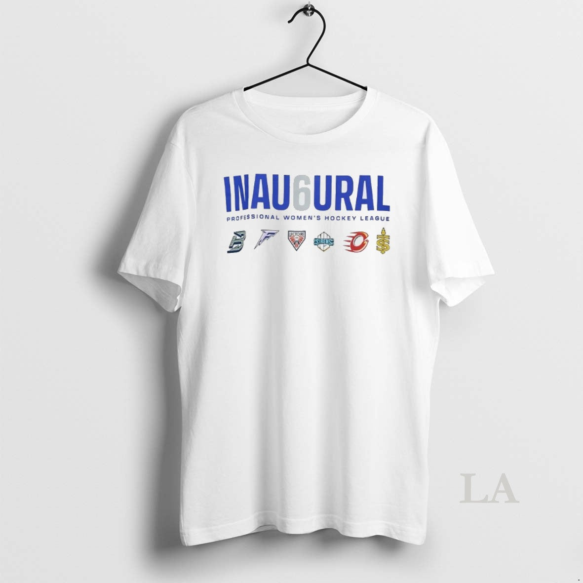 Original Inaugural 6 Pwhl Team Lineup - clothing by TeeHivey.com