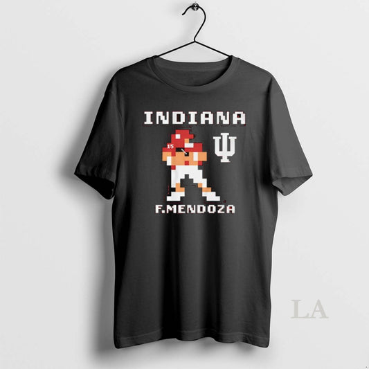 Original Indiana Football Fernando Mendoza Retro Baller Graphic - clothing by TeeHivey.com