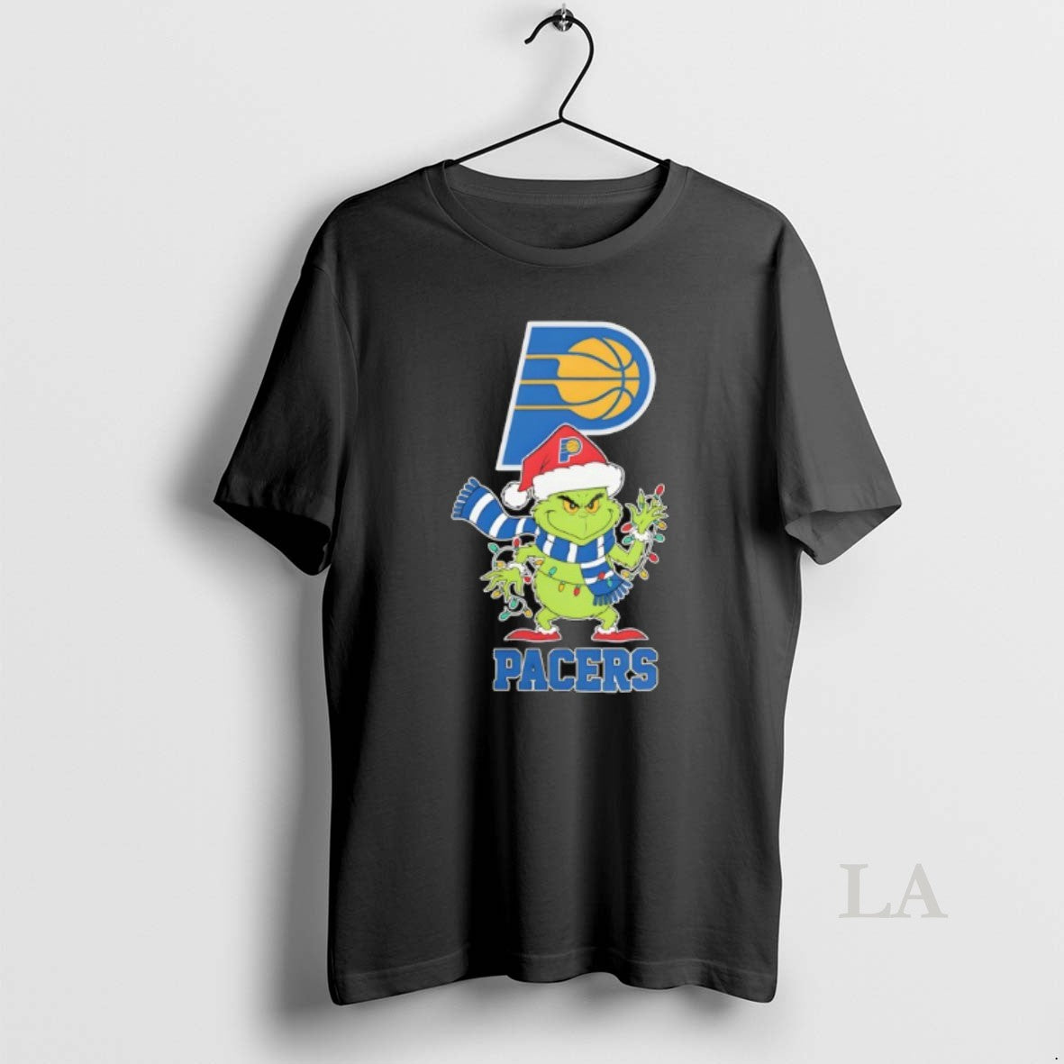 Original Indiana Pacers X Grinch Santa Lights Nba Christmas - clothing by TeeHivey.com