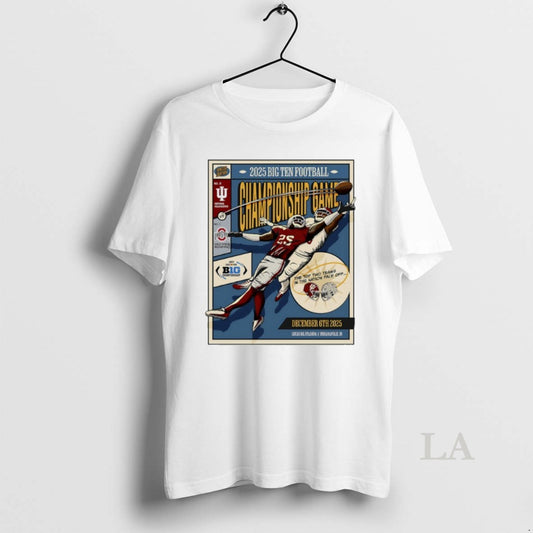 Original Indiana Football 2025 Big Ten Football Championship Game Vintage - clothing by TeeHivey.com