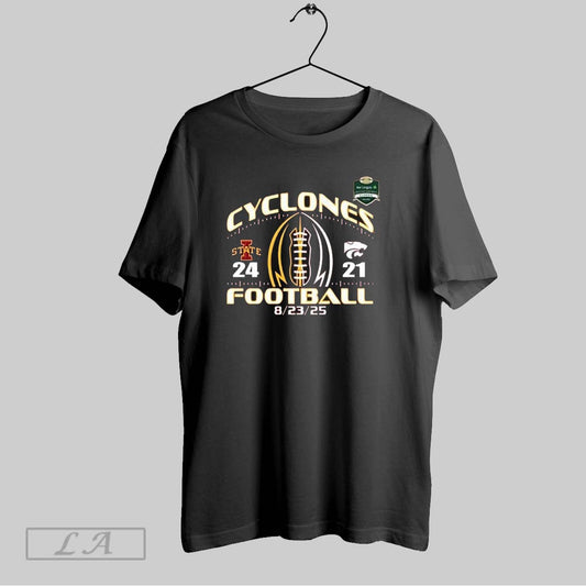 Original Iowa State Cyclones Beat Kansas State Score 24 21 Dublin Ireland