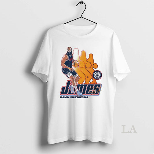 Original James Harden Los Angeles Clippers Signature Retro - clothing by TeeHivey.com