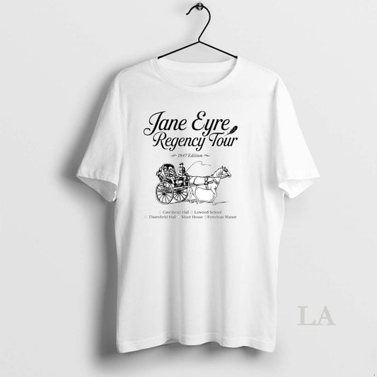 Original Jane Eyre Regency Tour 1847 Edition Gateshead Hall Lowood School - clothing by TeeHivey.com