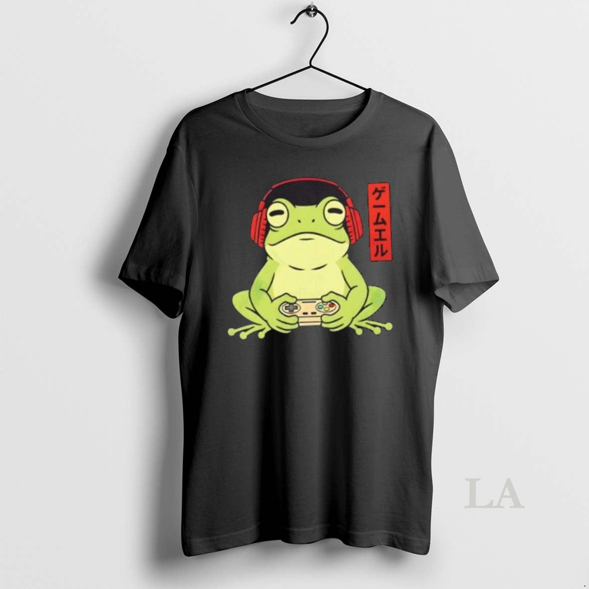 Original Japanese Gamer Frog Art Funny Vintage Gaming - clothing by TeeHivey.com
