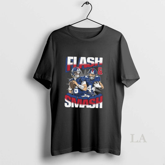 Original Jaxson Dart And Cam Skattebo Flash And Smash New York Giants 2025 - clothing by TeeHivey.com