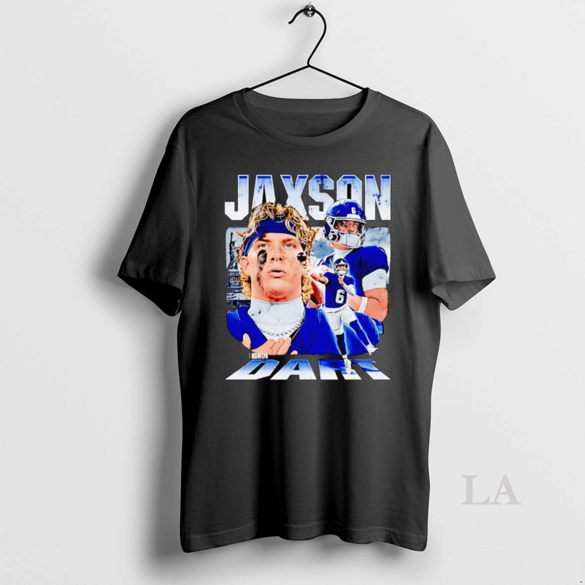 Original Jaxson Dart Triple Player New York Giants - clothing by TeeHivey.com