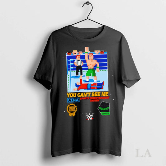 Original John Cena You Cant See Me Sports Entertainment System Video Games