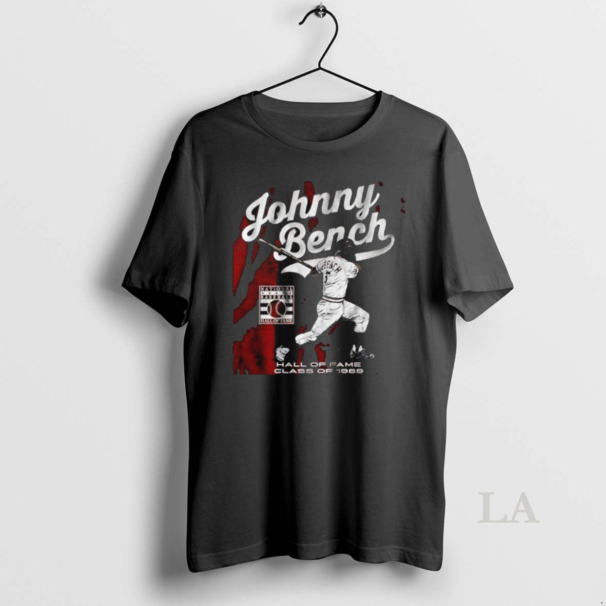 Original Johnny Bench Hall Of Fame Class Of 1989 Baseball Signature - clothing by TeeHivey.com
