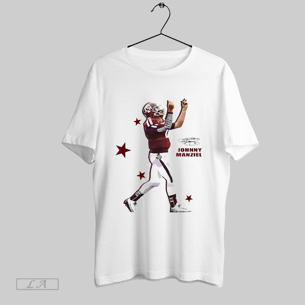 Original Johnny Manziel Texas Am Aggies College Football Quarterback Signature - clothing by TeeHivey.com