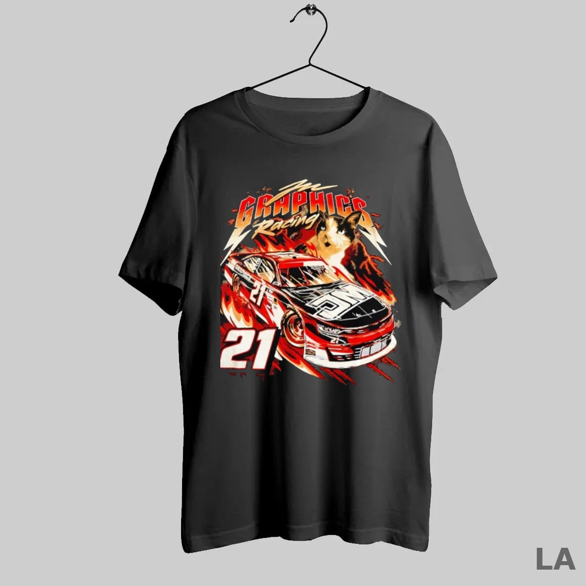 Original Jon Garrett Racing Cat - clothing by TeeHivey.com