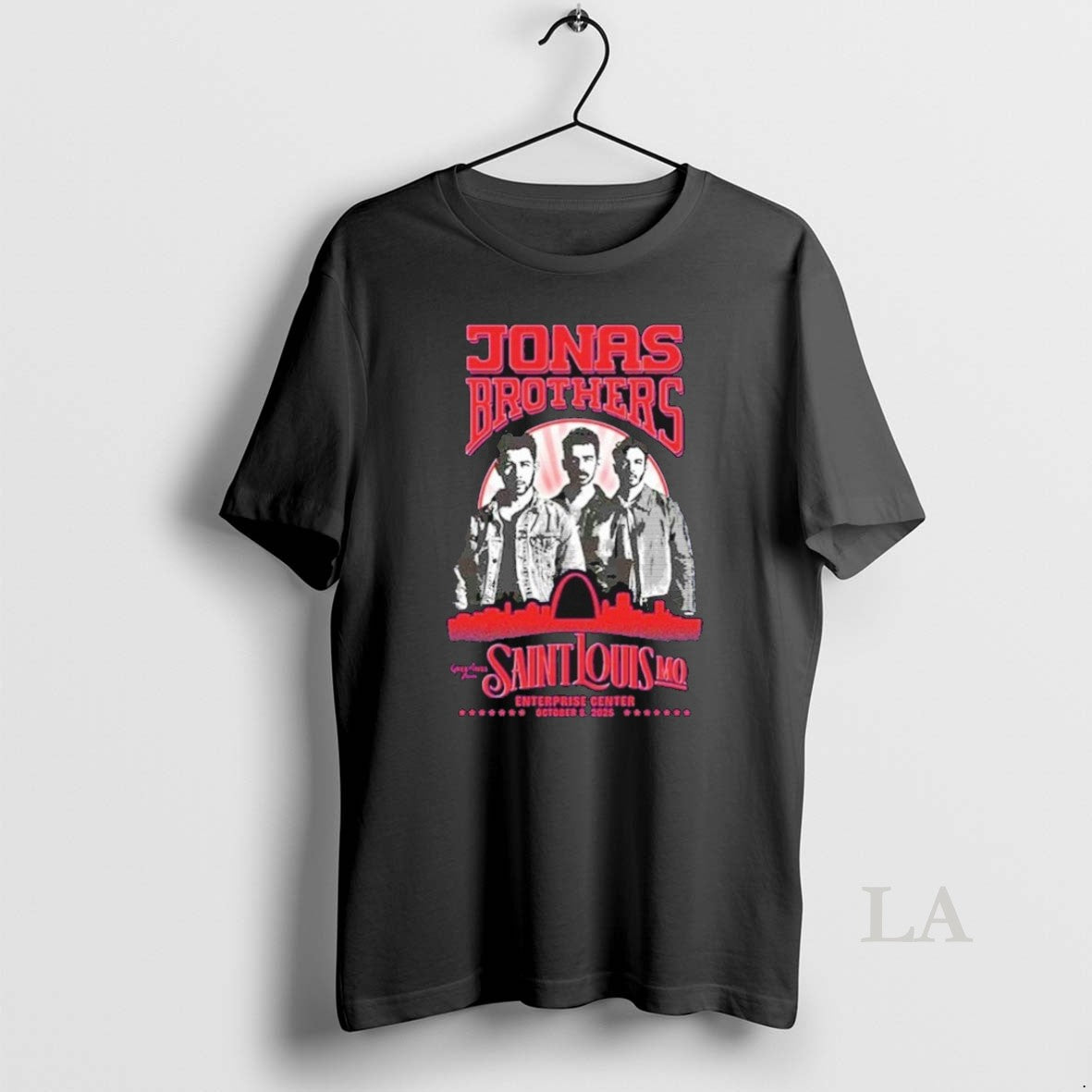Original Jonas Brothers Greetings From Saint Louis Mo At Enterprise Center On October 8 2025 - clothing by TeeHivey.com