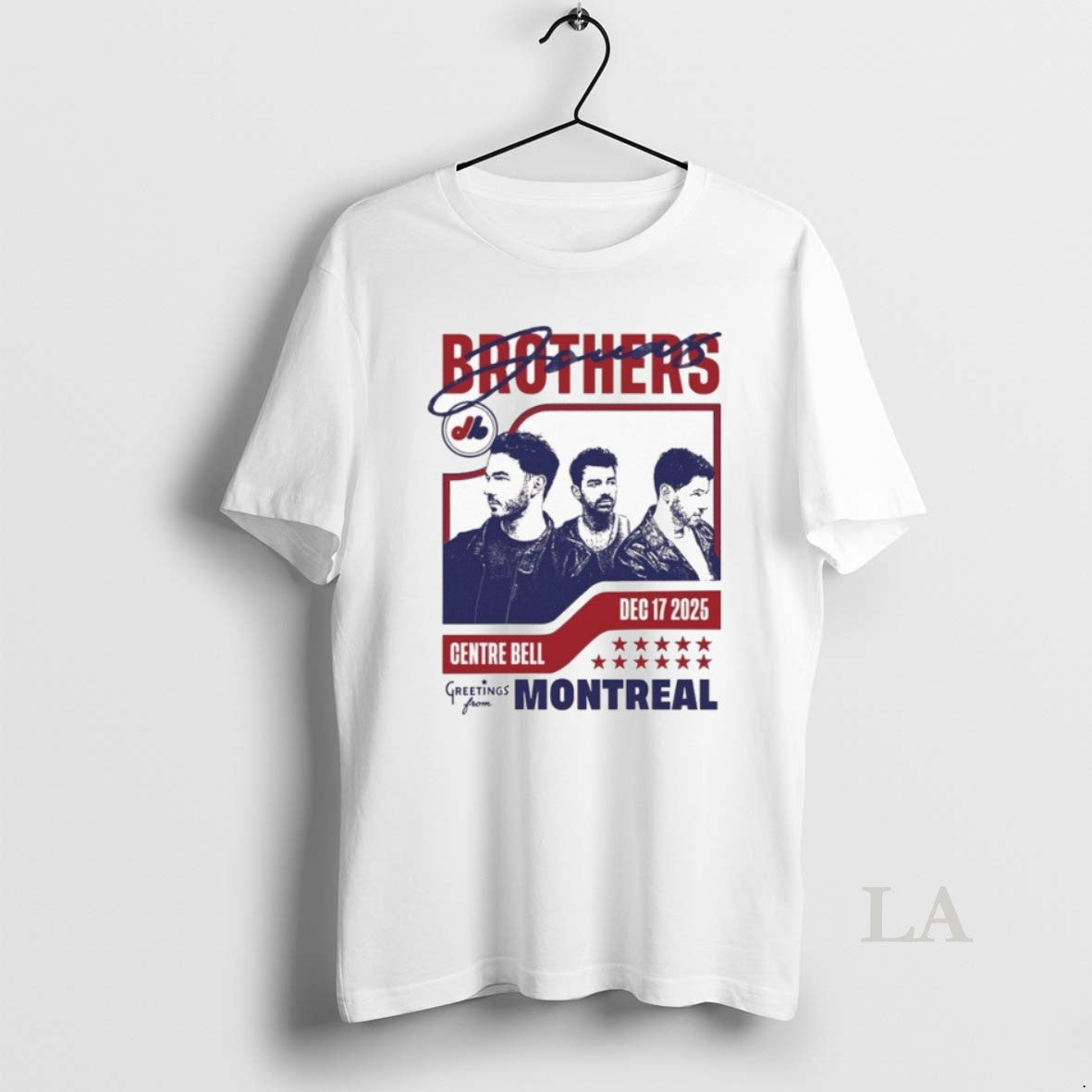 Original Jonas Brothers Greetings From Your Hometown Montreal Qc 2025 - clothing by TeeHivey.com