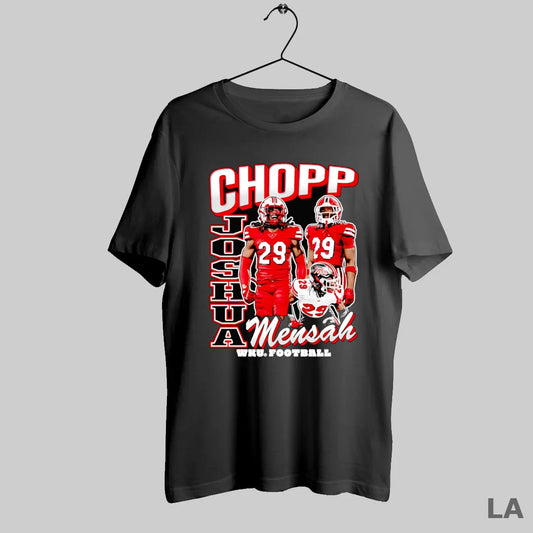 Original Joshua Mensah Chopp Wku Football - clothing by TeeHivey.com
