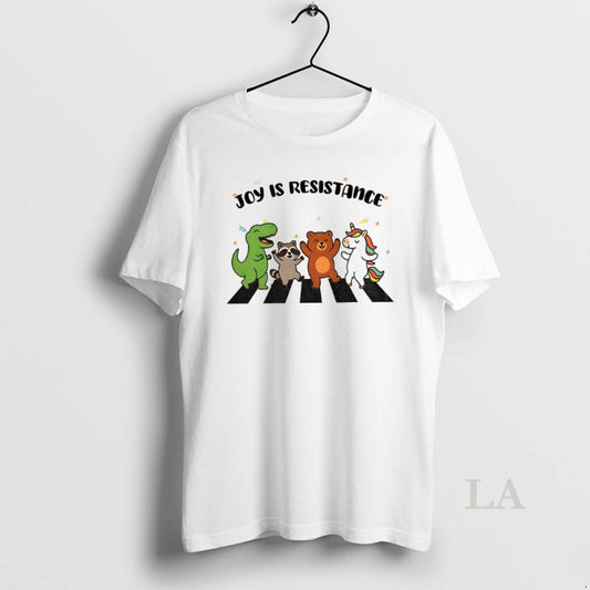 Original Joy Is Resistance Animal Dancing Portland Frog Abolish Ice - clothing by TeeHivey.com