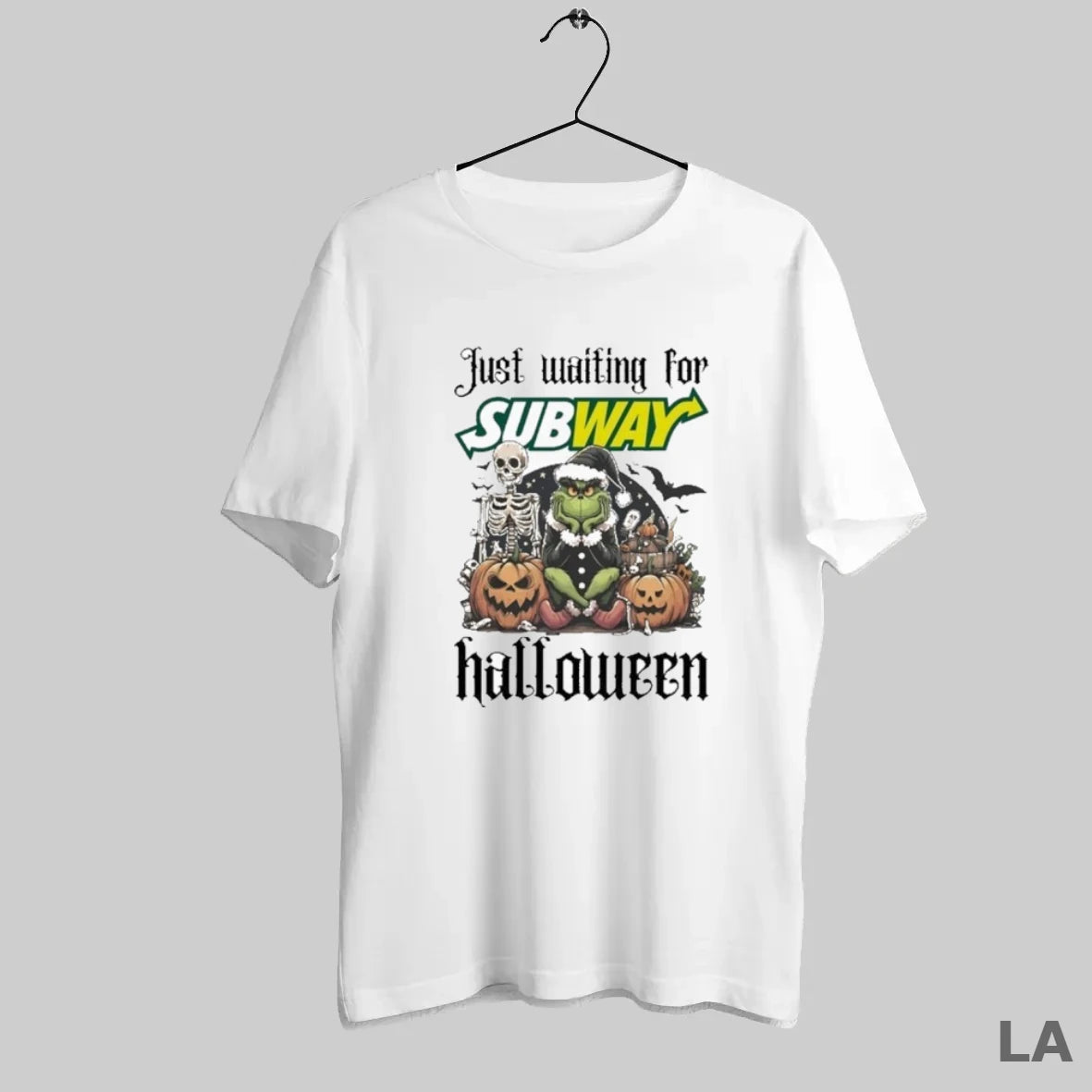 Original Just Waiting For Subway Santa Grinch Halloween 2025 - clothing by TeeHivey.com
