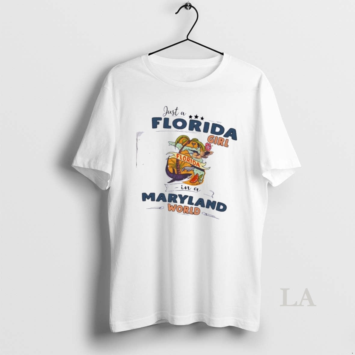 Original Just A Florida Girl In A Maryland World Map