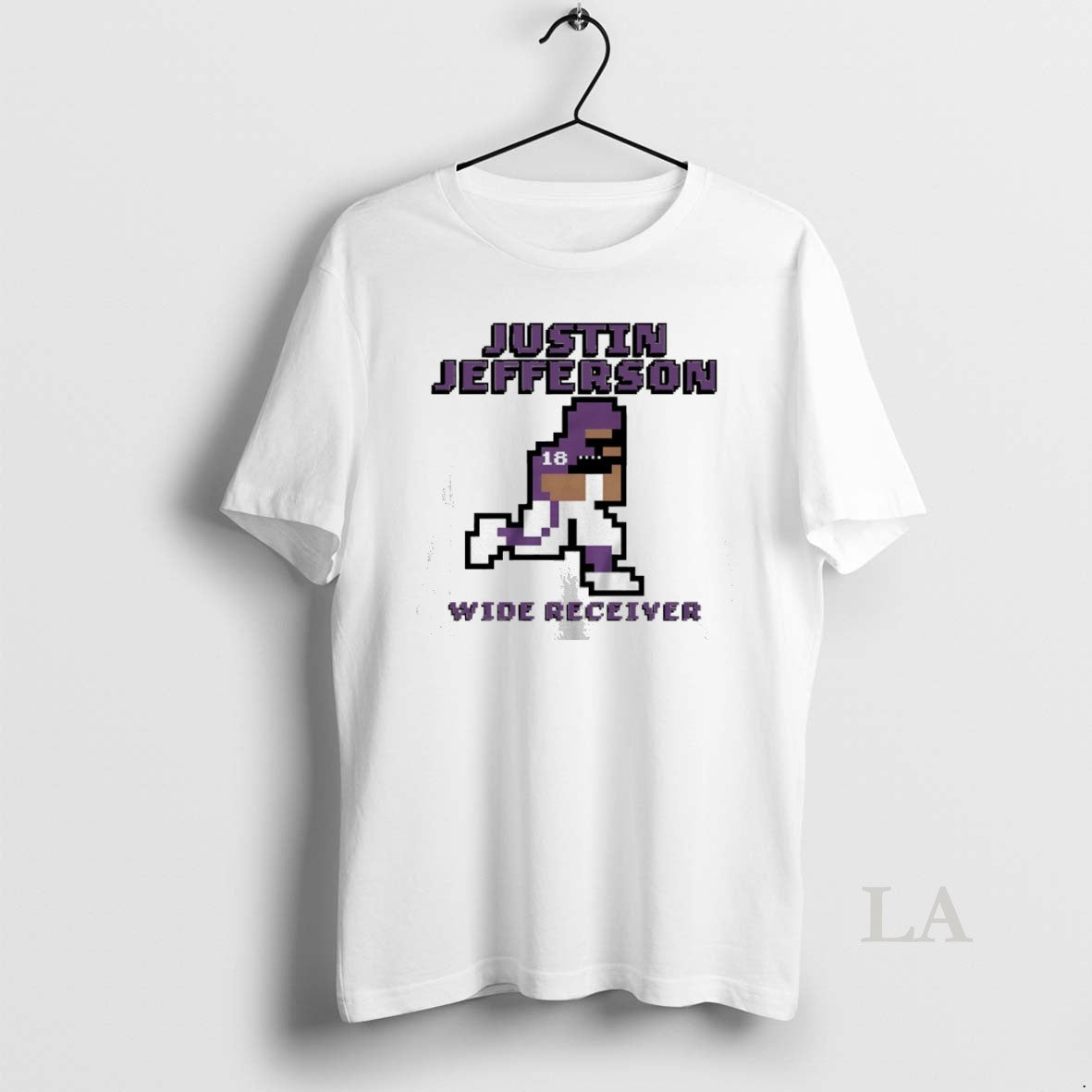 Original Justin Jefferson Minnesota Vikings Wide Receiver Pixel - clothing by TeeHivey.com
