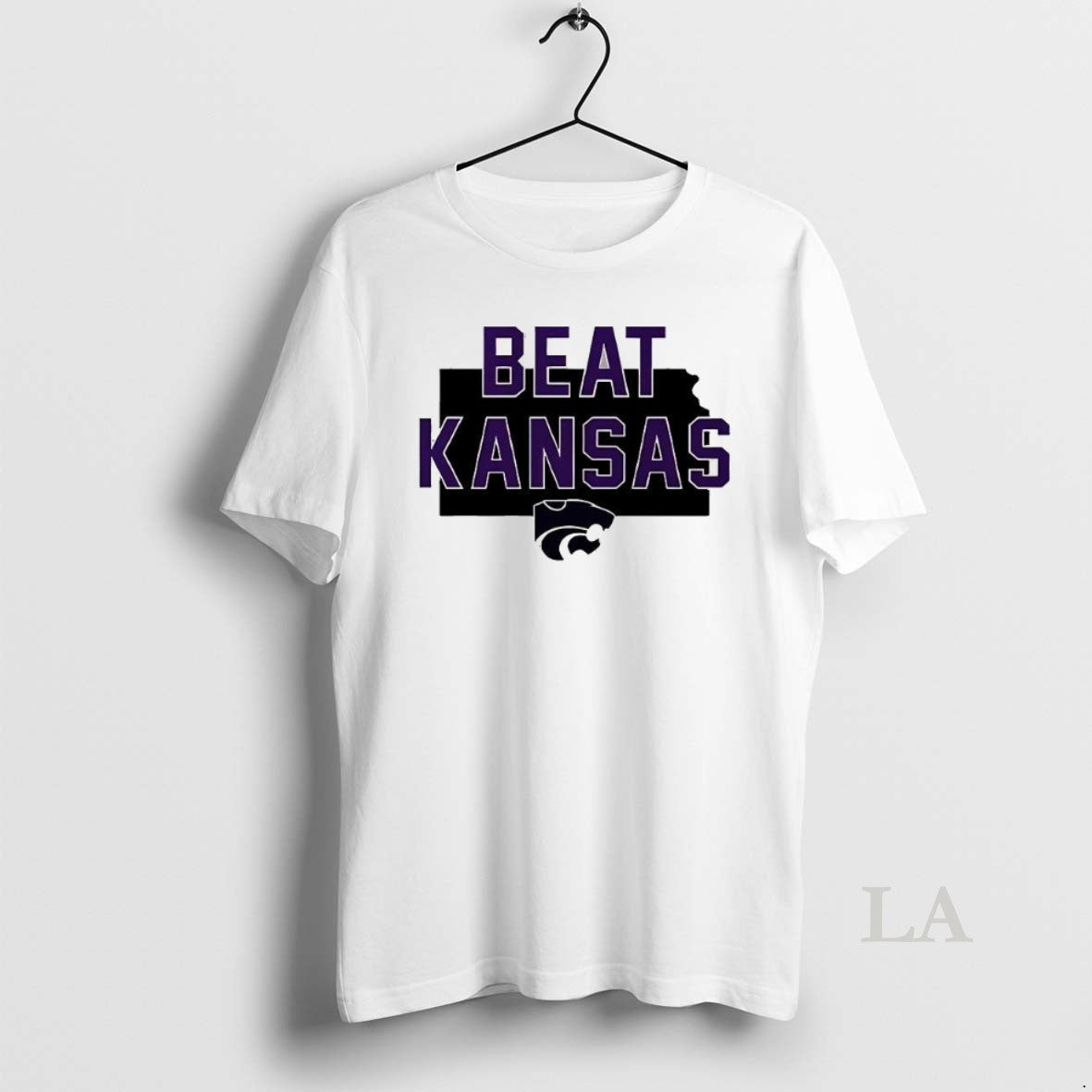 Original Kansas State Wildcats Beat Kansas Slogan - clothing by TeeHivey.com